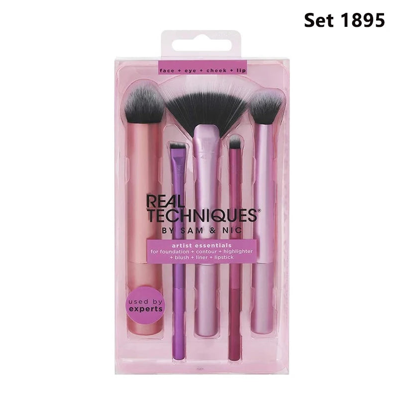 Real Techniques Everyday Essentials Makeup Brush Set