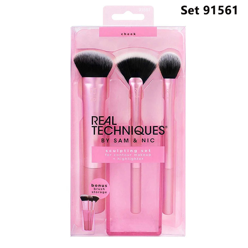 Real Techniques Everyday Essentials Makeup Brush Set