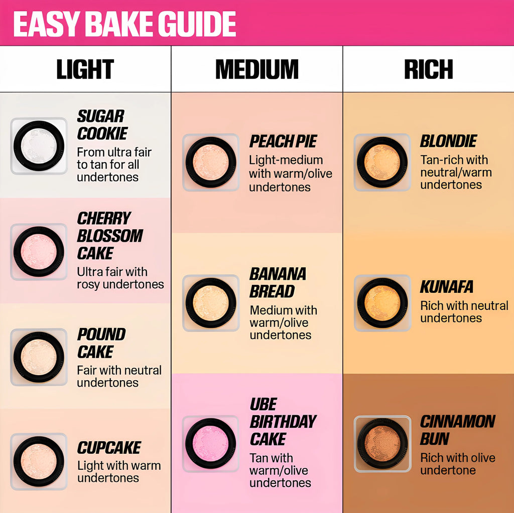HUDA BEAUTY Easy Bake Loose Baking & Setting Powder